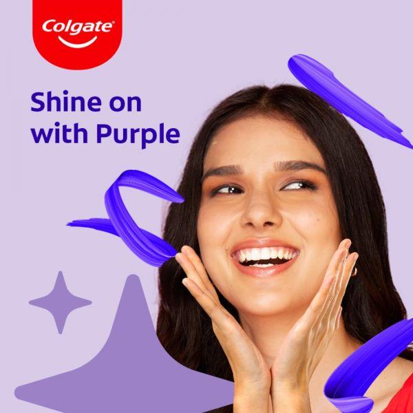 Colgate Visible White Purple Toothpaste, 100gm