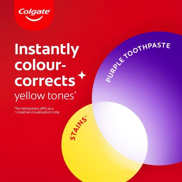 Colgate Visible White Purple Toothpaste, 100gm