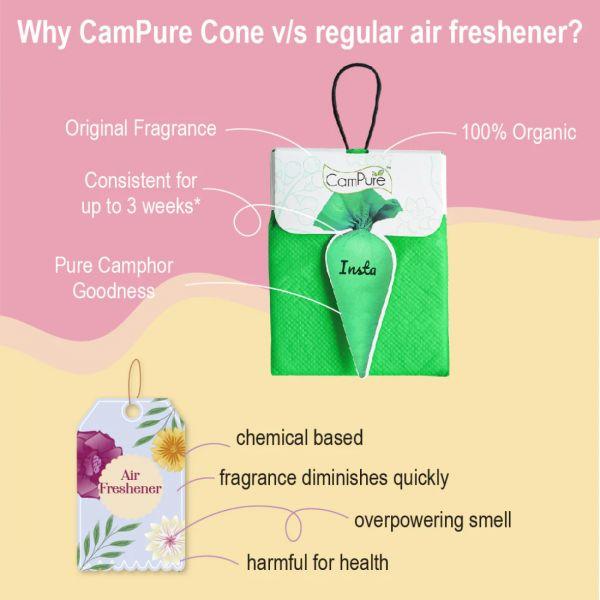 CamPure Insta Air Freshner (Jasmine), 30gm