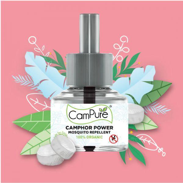 CamPure Camphor Mosquito Repellent, 45ml