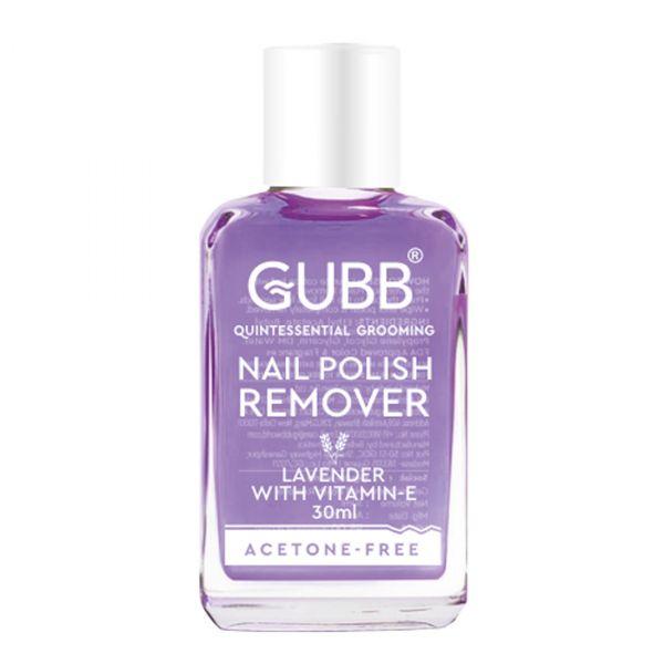 Gubb Nail Polish Remover (Lavender), 30ml