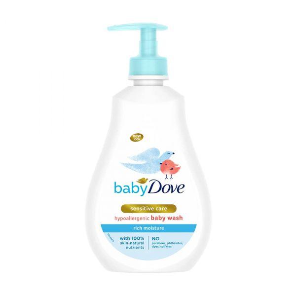 Baby Dove Rich Moisture Hypoallergenic Wash, 400ml