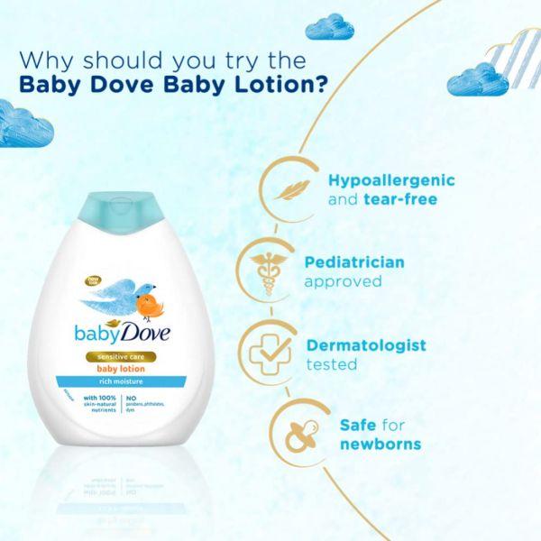 Baby Dove Rich Moisture Baby Lotion, 400ml