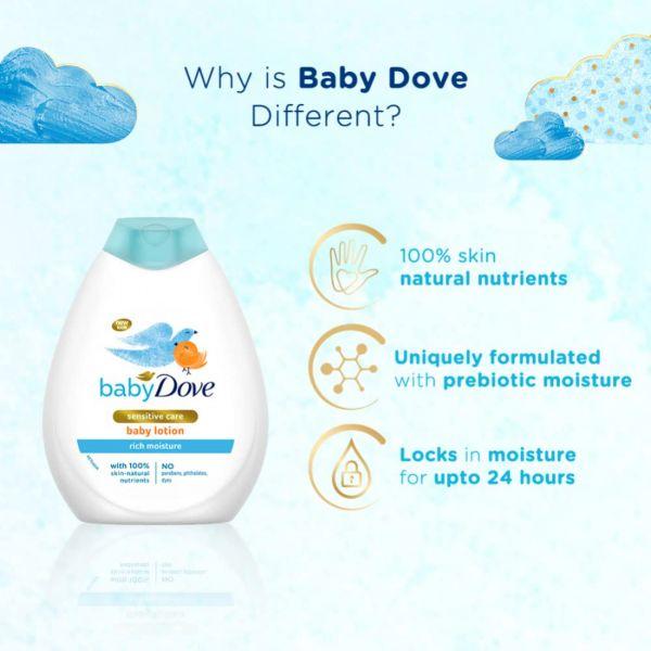 Baby Dove Rich Moisture Baby Lotion, 400ml