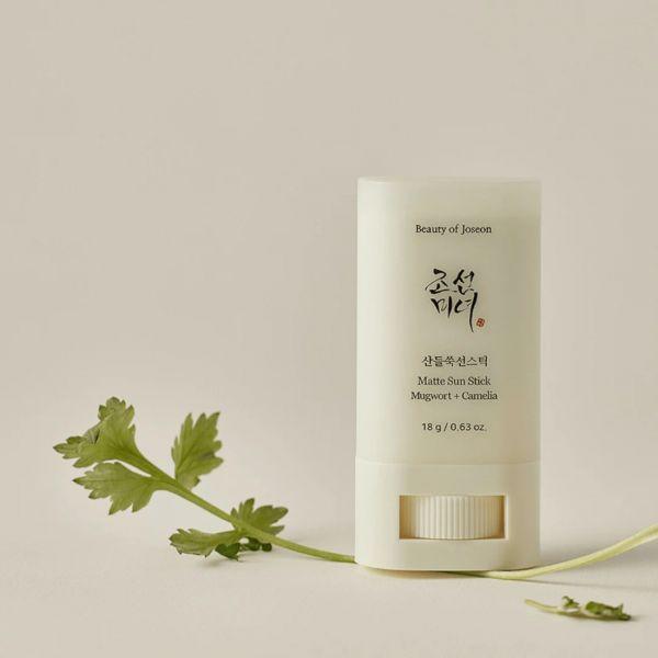 Beauty Of Joseon Matte Sunscreen Stick Mugwort + Camelia SPF 50 PA++++, 18gm