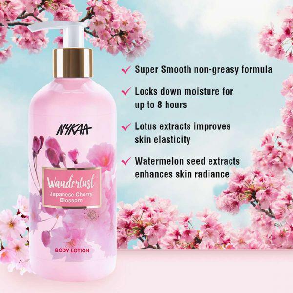 Japanese cherry cheap blossom lotion price