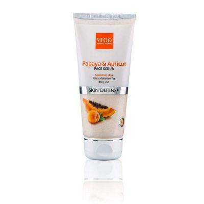 VLCC Papaya & Apricot Skin Defence Face Scrub, 80gm