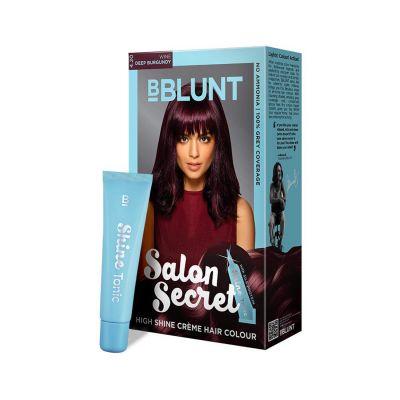 Bblunt Salon Secret High Shine Creme Hair Colour Wine Deep Burgundy 4.20