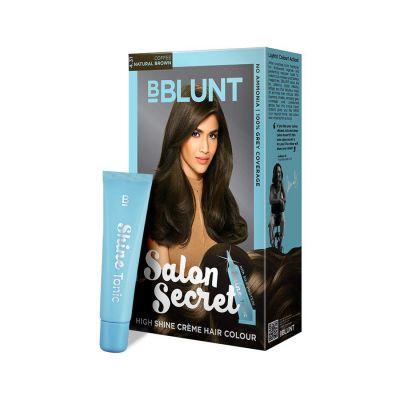 Bblunt Salon Secret High Shine Creme Hair Colour Coffee Natural Brown 4.31