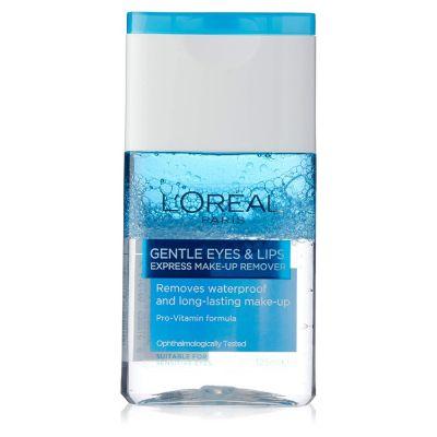 L'Oreal Paris Dermo Expertise Lip And Eye Make Up Remover, 125ml