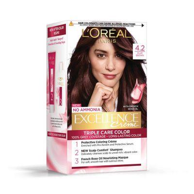 L'Oreal Paris Excellence Creme Hair Color 4.2 Plum Brown