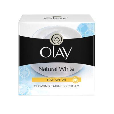 Olay Natural White Natural Day SPF 24 Glowing Fairness Cream, 50gm