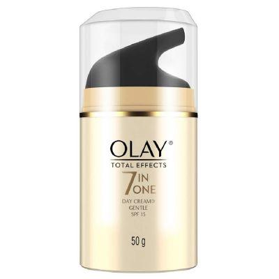Olay Day Cream SPF 15 Total Effects 7 in 1, Anti-Ageing Gentle Moisturizer, 50gm