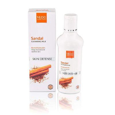 VLCC Sandal Skin Defense Cleansing Milk, 100ml
