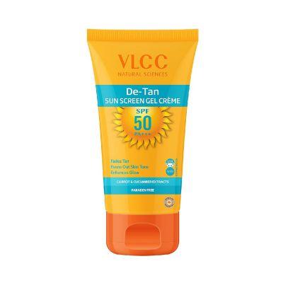 VLCC De Tan SPF 50 PA+++ Sun Screen Gel, 100gm