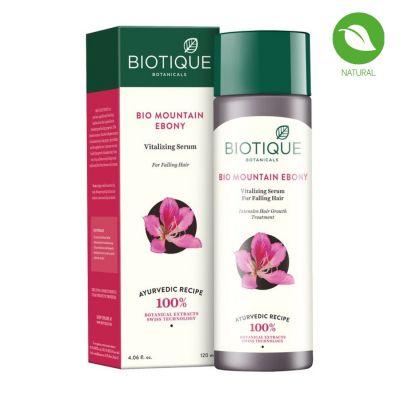 Biotique Bio Mountain Ebony Vitalizing Serum For Falling Hair, 120ml