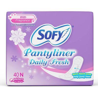 Sofy Daily Fresh Panty Liner, 40pcs