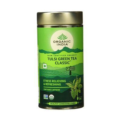 Organic India Tulsi Green Tea, 100gm