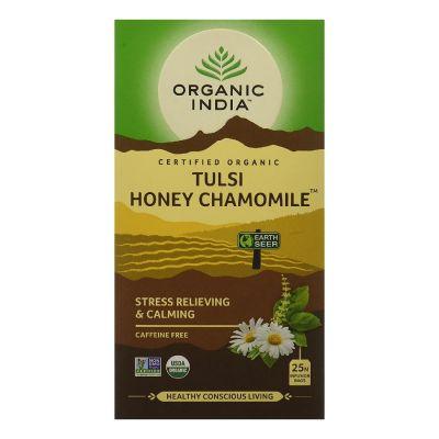 Organic India Tulsi Honey Chamomile Chai, 25pcs