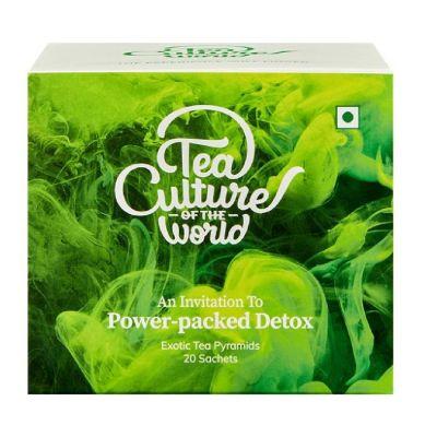 Tea Culture of the World Power Packed Detox, 20pcs