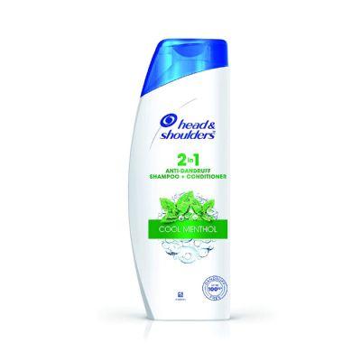 Head & Shoulders 2-In-1 Cool Menthol Anti Dandruff Shampoo + Conditioner, 340ml