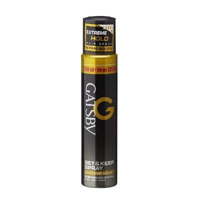 Gatsby Set and Keep Spray Extreme Hold, 250ml