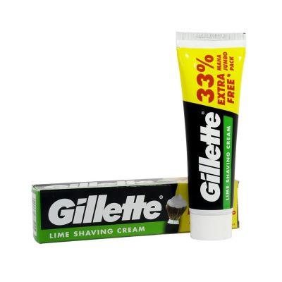 Gillette Lime Shaving Cream Tube, 93gm