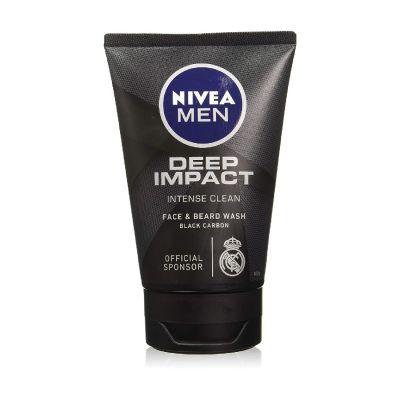 Nivea Deep Impact Intense Clean Men Face Wash, 100gm