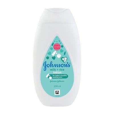Johnson's Baby Milk Rice Lotion, 200ml