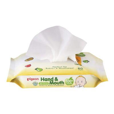 Pigeon Hand Mouth Wipes, 120pieces