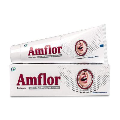 Amflor Organic Fluoride Toothpaste, 70gm