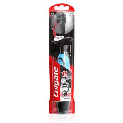 Colgate 360 Charcoal Battery Powered Electric Toothbrush ,1piece

