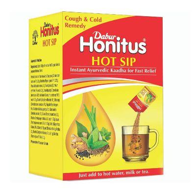Dabur Honitus Hot Sip 100% Ayurvedic Kadha, 4gm 
