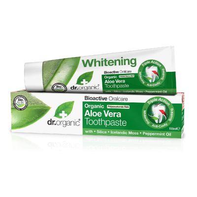 Dr.Organic Aloe Vera Whitening Toothpaste, 100ml