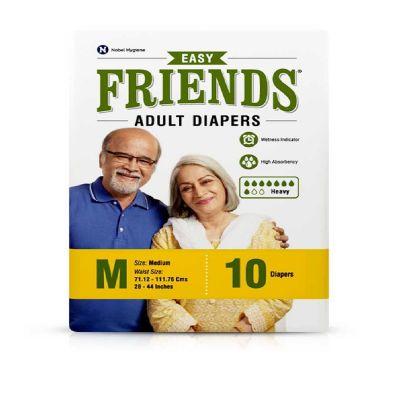 Friends Adult Regular Diaper Medium, 10pcs