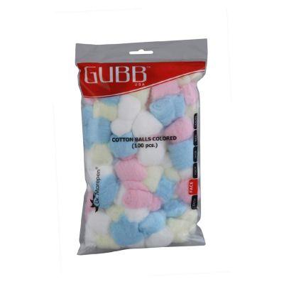 Gubb Cotton Colored Balls, 100pcs