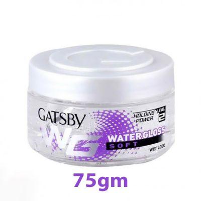 Gatsby Water Gloss Soft Hair Gel White, 75gm