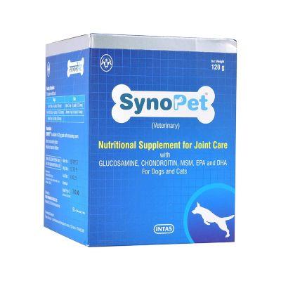 Intas Synopet Nutritional Supplement for Joint Care for Dogs and Cats, 120gm