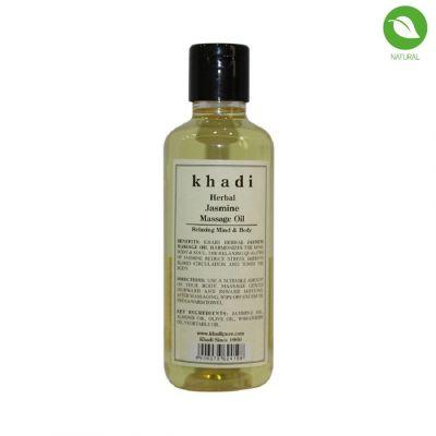Khadi Jasmine Massage Oil, 210ml
