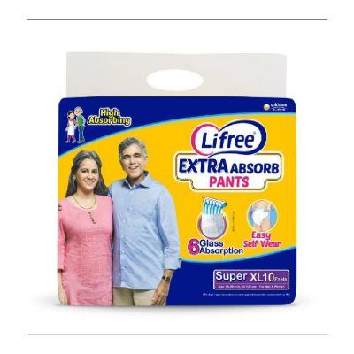 LiFree Adult Pants XL, 10pcs
