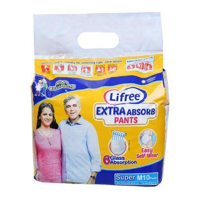 LiFree Adult Pants Medium, 10pcs