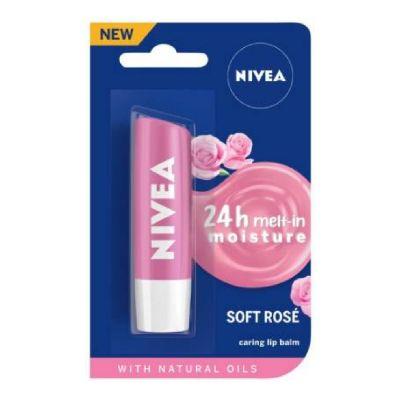 Nivea Soft Rose Lip Balm, 4.8gm