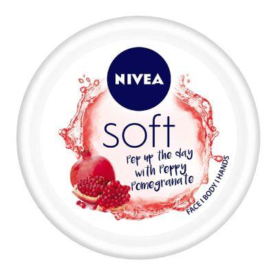 Nivea Soft Pomegranate Cream, 100ml
