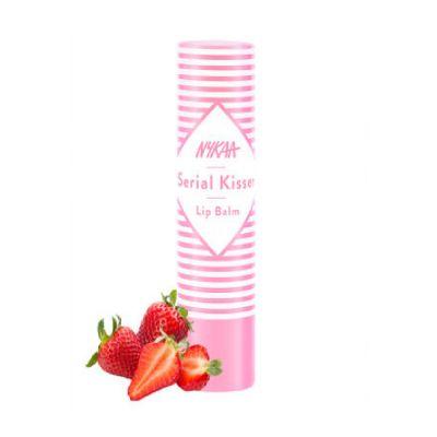 Nykaa Serial Kisser Lip Balm Strawberry, 4.5gm