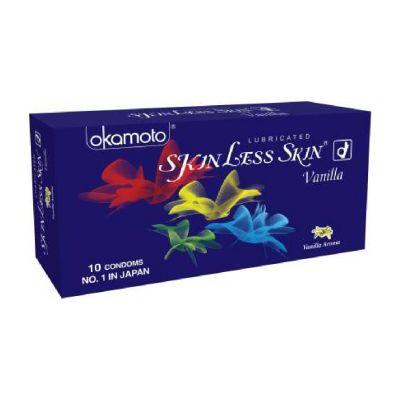 Okamoto Skin Less Vanilla Condoms, 10pcs