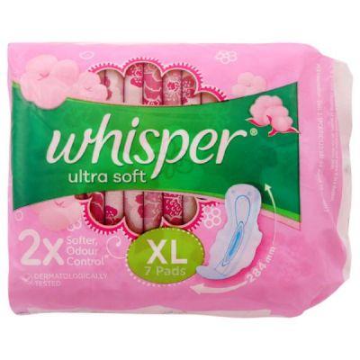 Whisper Ultra Soft Xl Wings, 7pcs