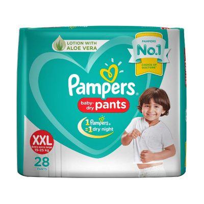 Pampers Pants Xxl 15-25Kg, 28pcs