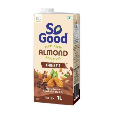 So Good Almond Fresh Chocolate Milk, 1ltr