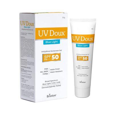 Uv Doux Spf 50+ Blue Light Sunscreen Gel, 50gm