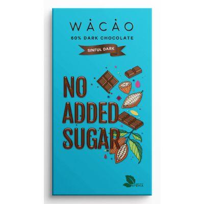 Wacao Sinful Dark Vegan Chocolate, 40gm